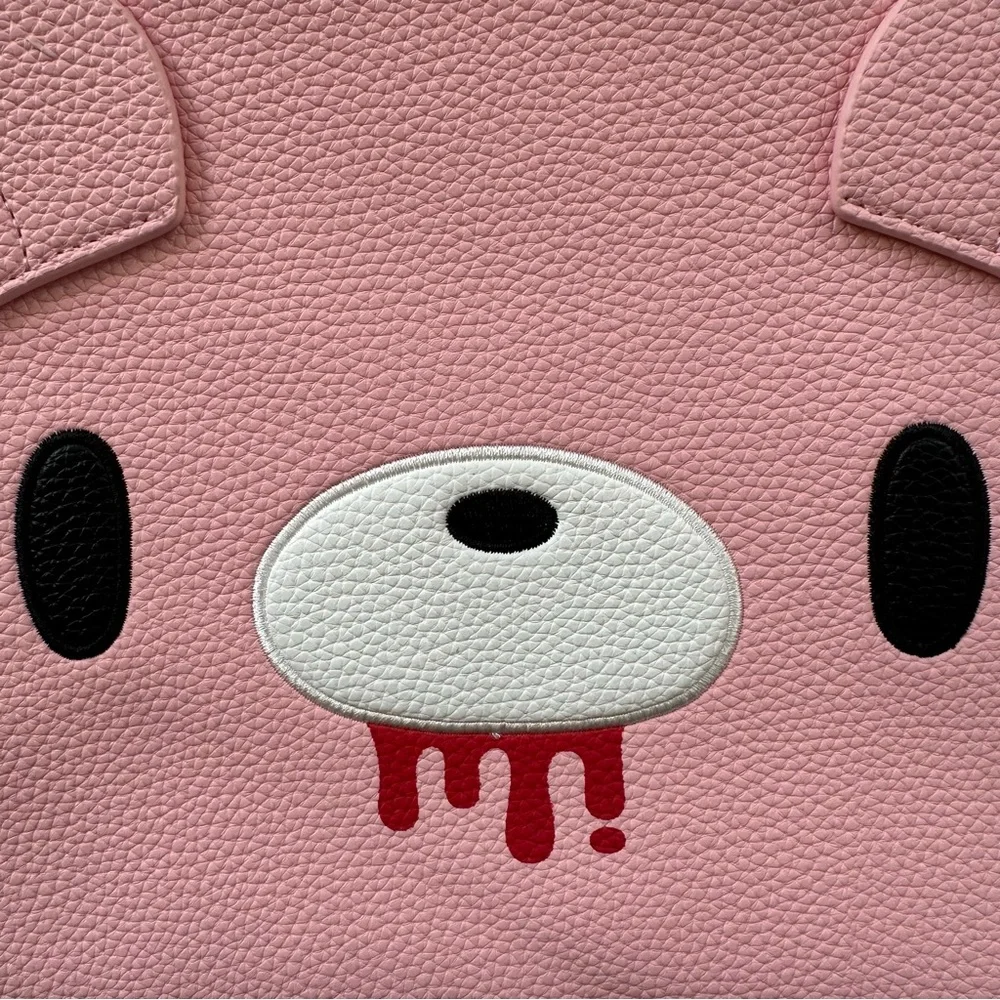 NWT Cakeworthy x Gloomy Bear Pink Spooky Cute Cosmetic Bag-Kawaii Y2K Deadstock